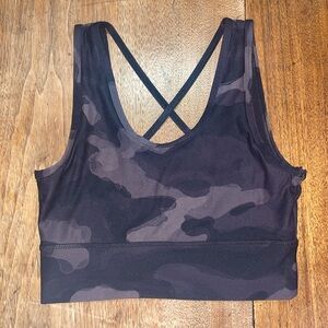 Scorpio Sol soft camo sports bra, size M, EUC